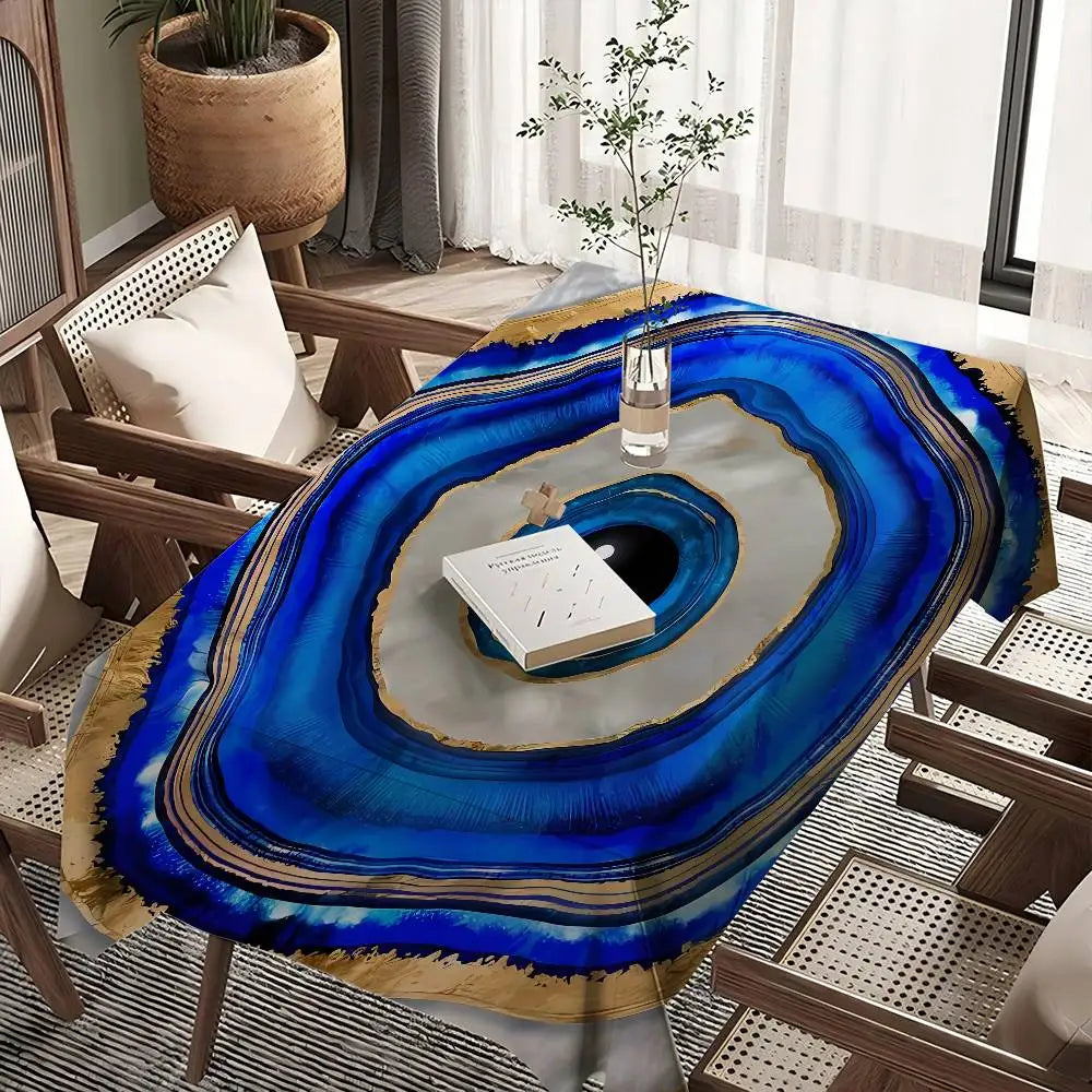 Nazar mau olhado árvore da vida toalha de mesa festa de aniversário casamento natal capa de mesa limpar pano decoração cobre retângulo