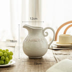 Vaso Decorativo de Cerâmica Estilo Francês
