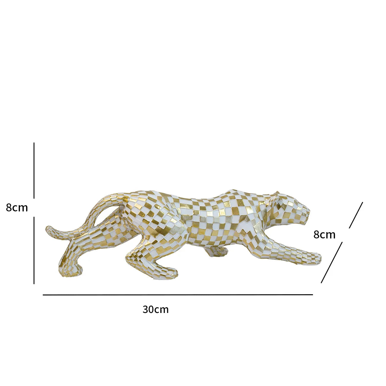 Mosaico estátua de buldogue francês artesanal escultura de arte colorida decoração animal 3d para jardim casa presente exclusivo para amantes de animais de estimação