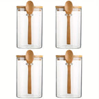 Conjunto de Potes Herméticos com Colher