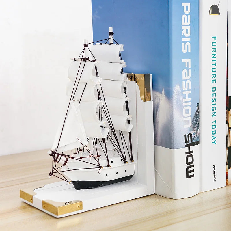 Suporte Para Livros Navio