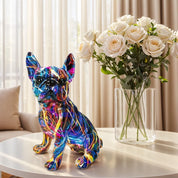 Estátua Cachorros Grafitados
