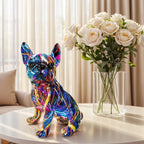 Estátua Cachorros Grafitados