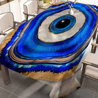 Nazar mau olhado árvore da vida toalha de mesa festa de aniversário casamento natal capa de mesa limpar pano decoração cobre retângulo