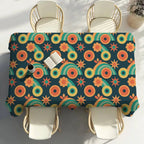 Toalha de Mesa Geométrica à Prova d'Água para Decoração