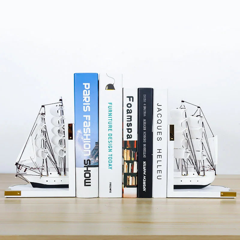 Suporte Para Livros Navio