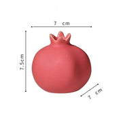 Morandi colorido cerâmica romã ornamentos quarto casa sala de estar atmosfera criativa diversão decoração frutas estilo minimalista