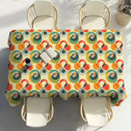 Toalha de Mesa Geométrica à Prova d'Água para Decoração