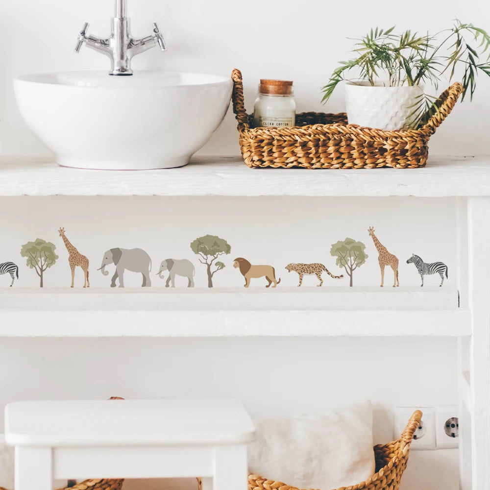 Adesivo de Parede Safari