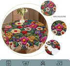 Toalha de Mesa Floral Primavera Verão - Decoração Elegante