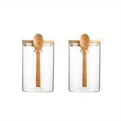 Conjunto de Potes Herméticos com Colher