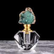 Garrafa de Perfume de Cristal Ágata Recarregável