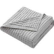 Cobertor térmico de algodão puro premium, cobertor térmico macio e confortável, leve, colchas para todas as estações