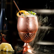 Copo de abacaxi de aço inoxidável, caneca mule de moscou, canecas de metal criativas, copos de vidro de coquetel com canudo e tampa, canecas de coquetel, ferramenta de bar