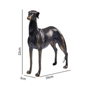 Escultura Cachorro em Resina