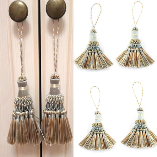 1pc borlas pendurado decoração artesanato franja de seda borla chaveiros escova diy decoração para sacos portas cortina marcadores chaves