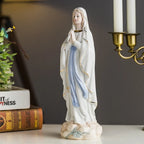 Réativa cerâmica personagem escultura cristão católico madonna jesus igreja personagem estátua decoração para casa