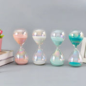 Temporizador de ampulheta colorido para casa, ornamento divertido para crianças, presente de aniversário para viagens de negócios, 30 minutos