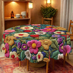 Toalha de Mesa Floral Primavera Verão - Decoração Elegante