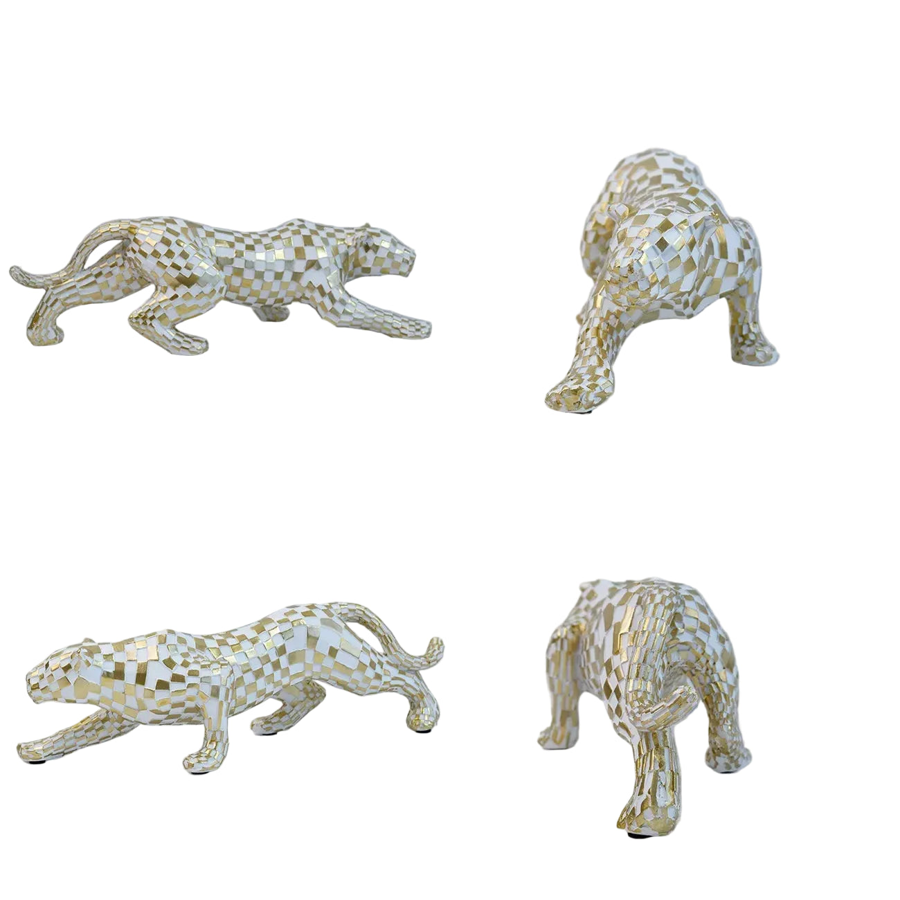 Mosaico estátua de buldogue francês artesanal escultura de arte colorida decoração animal 3d para jardim casa presente exclusivo para amantes de animais de estimação