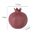 Morandi colorido cerâmica romã ornamentos quarto casa sala de estar atmosfera criativa diversão decoração frutas estilo minimalista