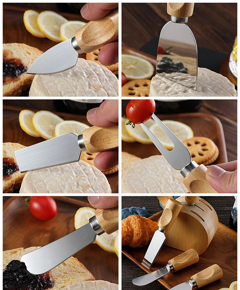 Conjunto de Facas Para Queijo