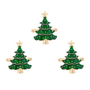 1/6 pçs anéis de guardanapo de natal ornamentos de árvore de natal 2025 natal casa cozinha jantar mesa decoração ano novo fontes de festa