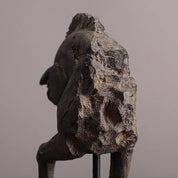 Escultura Decorativa Cabeça de Cavalo em Resina