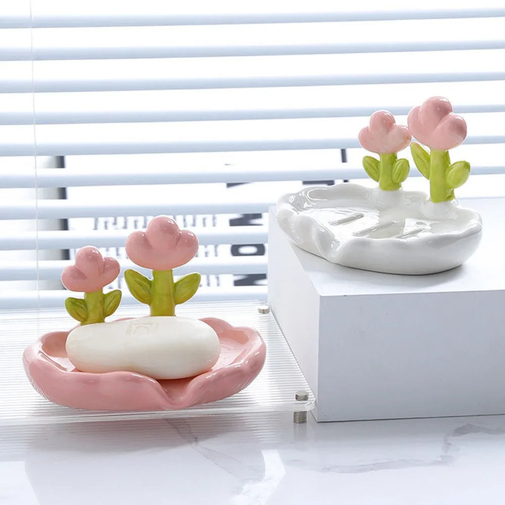 Saboneteira Flores