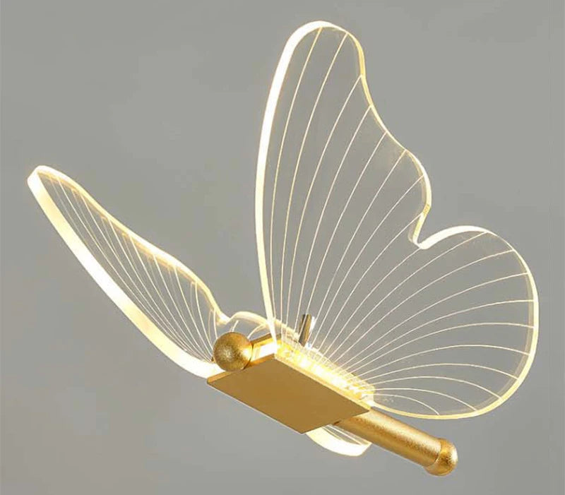 Nordic led candeeiros de mesa iluminação interior botão interruptor quarto cabeceira sala estar restaurante decoração casa borboleta lâmpada mesa