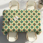 Toalha de Mesa Geométrica à Prova d'Água para Decoração