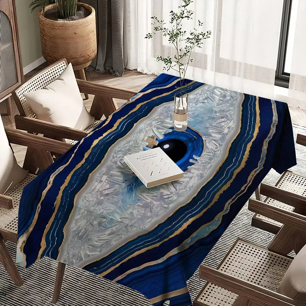 Nazar mau olhado árvore da vida toalha de mesa festa de aniversário casamento natal capa de mesa limpar pano decoração cobre retângulo