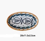 Prato em Porcelana Japonesa Multiuso