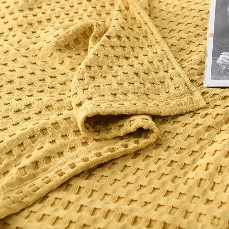 Cobertor Térmico de Algodão Puro - Conforto para Todas as Estações